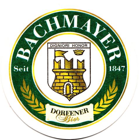 dorfen ed-by bachmayer rund 3a (205-dorfener bier) 